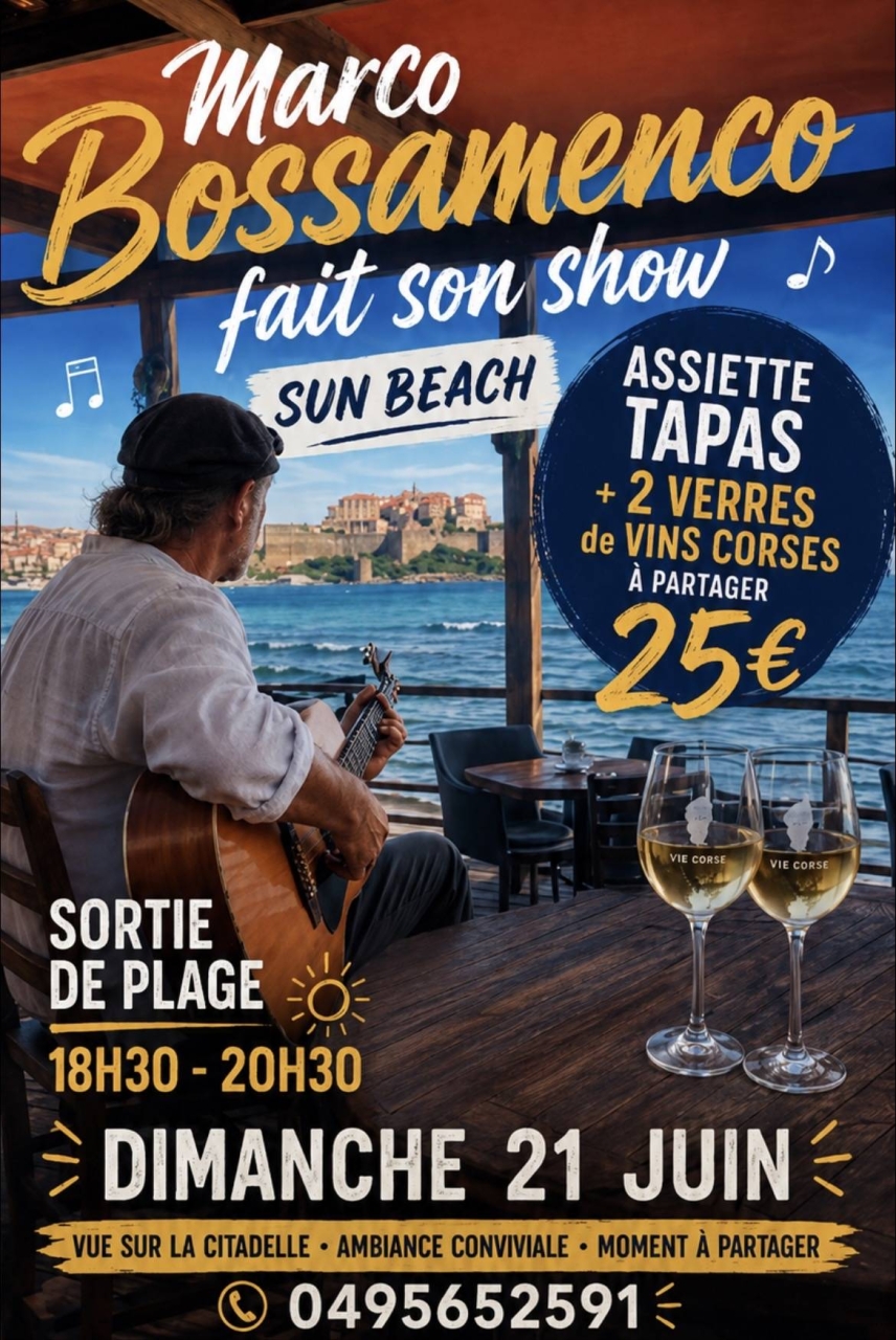 Sun Beach - restaurant CALVI - top restaurant CALVI
